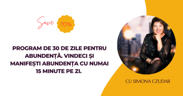 Program abundență 30 Zile